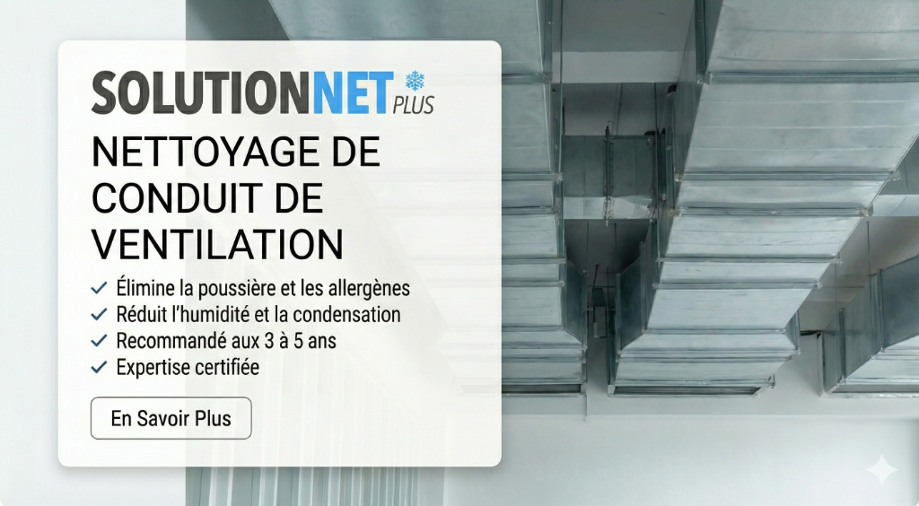 Nettoyage ventilation